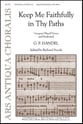 Keep Me Faithfully in Thy Paths Two-Part Mixed choral sheet music cover
